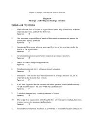 Chapter 4 1 Strategic Leadership And Strategic Direction Strategic