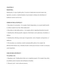 Chapter 13-14 Homework National Institutes Health The Research Health Systems