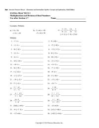 Chapter 2 Extra Practice Exercises 691 Extra Practice Continued