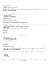Marketing Chapter 3 2 What Microblog Blog Whose Owner Doesn’t
