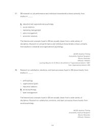 Chapter 1 2 Research Job Performance And Individual Characteristics