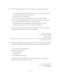 Chapter 2 4 Which The Following Performance Appraisal Systems