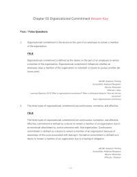 Chapter 3 1 Continuance commitment is defined as a desire to remain a member