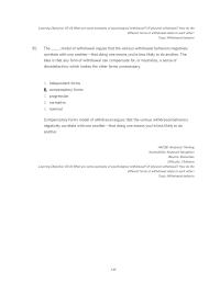 Chapter 3 4 Which Model Withdrawal Argues That The