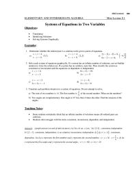 Chapter 8 Teaching Notes Some Students Have Trouble With