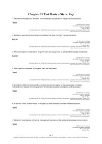 Economics Chapter 1 1 Mortgage backed Securities Were Devalued Accounting Standards