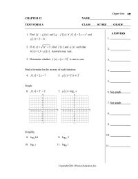 Chapter 12 Find the value for KTO two decimal places and write