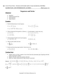 Chapter 14 many examples of sums whose terms have alternating signs