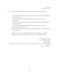 Chapter 15 3 The Biggest Weakness Functional Structure That