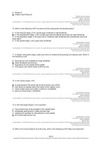 Economics Chapter 18 2 Maturity Stage Firm Growing About