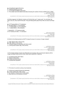 Economics Chapter 21 2 Strengthened Against The Krona Weakened Against The