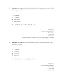 Chapter 4 2 Rates Over One Year Determine The