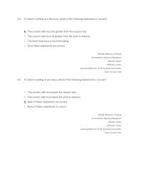 Chapter 7 5 Bond Selling Discount Which The Following
