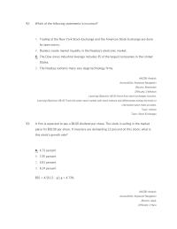 Chapter 8 4 Which The Following Statements Incorrect Trading