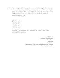 Chapter 11 2 Suppose That Tipsntoes Incs Capital Structure