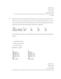 Chapter 13 3 Suppose Your Firm Considering Two Mutually