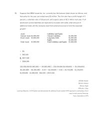 Chapter 15 2 Suppose Firm Has Had The Historical