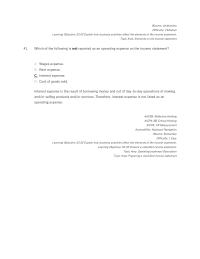 Chapter 3 2 Which The Following Not Reported Operating