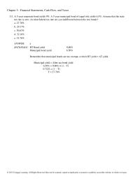 Economics Chapter 3 3 The Three Securities That The company Considering Are