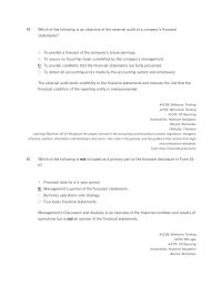 Chapter 5 2 Which The Following Objective The External