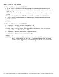 Economics Chapter 7 2 Bonds And Their Valuation75 Morin Companys Bonds