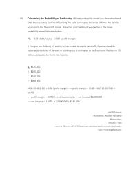 Chapter 20 4 Calculating The Probability Bankruptcy Linear Probability