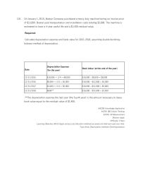 Chapter 8 5 Covey Company Purchased Machine January 2016