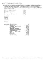 Economics Chapter 12 2 Year 1annual Depreciation Rate expected Inflation Rate Per