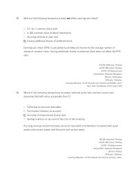 Chapter 13 4 Which The Following Transactions Does Not