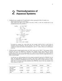 Environmental Engineering Chapter 2 Homework Write The Two Complementary Redox Half reactions For