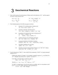 Environmental Engineering Chapter 3 Homework Is nitrate a functional electron acceptor for the oxidation&nbsp;