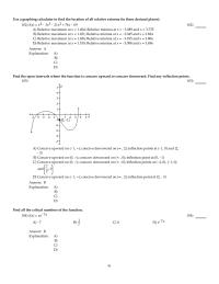 Chapter 5 3 Find the x- value of all points where the function