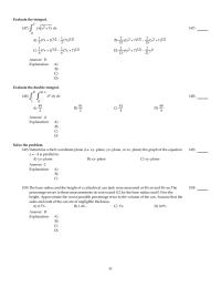 Chapter 9 4 The percentage errors in these measurements do not exceed