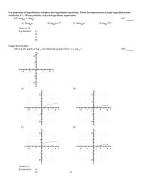 Chapter 4 3 Write The Expression Single Logarithm Whose coefficient Where