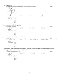 Chapter 8 4 What is the probability that the arrow will land on an odd&nbsp;
