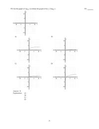 Chapter 4 2 Use properties of logarithms to condense the logarithmic