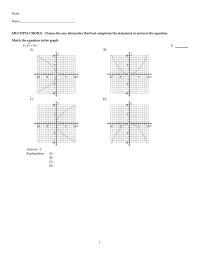 Chapter 7 1 explanation Foci And find The Standard Form