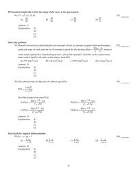 Chapter 3 2 Let GX Using The Chain Rule Find