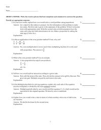 Chapter 4 1 Tell how you would split an amount according to a given ratio