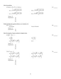 Chapter 17 2 This chart shows the fees for an 18 hole round of golf