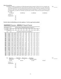 Chapter 6 2 Barbara Smith is an employee of Allied Manufacturing Company