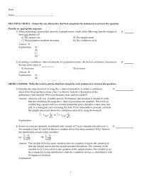Chapter 8 No The Confidence Interval Only Defines Range