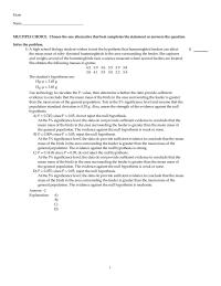 Chapter 9 the t-test is used instead of the z-test&nbsp;