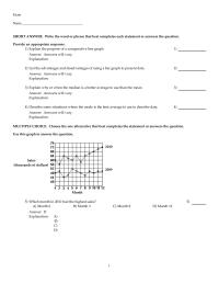 Chapter 16 1 Explain why or when the median is a better average to use