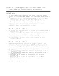 Chapter 5 The usual impetus for transactions that create a long-term