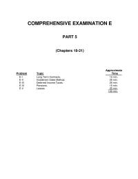 Exam E Pinkley Company For Machinery Which Was Carried
