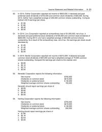 Chapter 4 2&nbsp;It declared and paid&nbsp;common stock dividends