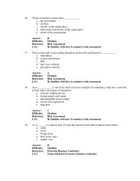 Chapter 11 2 The three basic network access points into most organizational