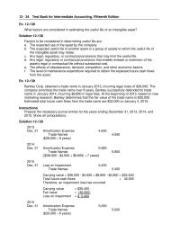 Chapter 12 3 Wasserman Company Instructions Determine The Amount Goodwill