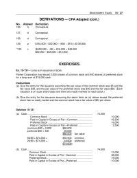 Chapter 15 3 Cash Preferred Stock Paid in Capital
